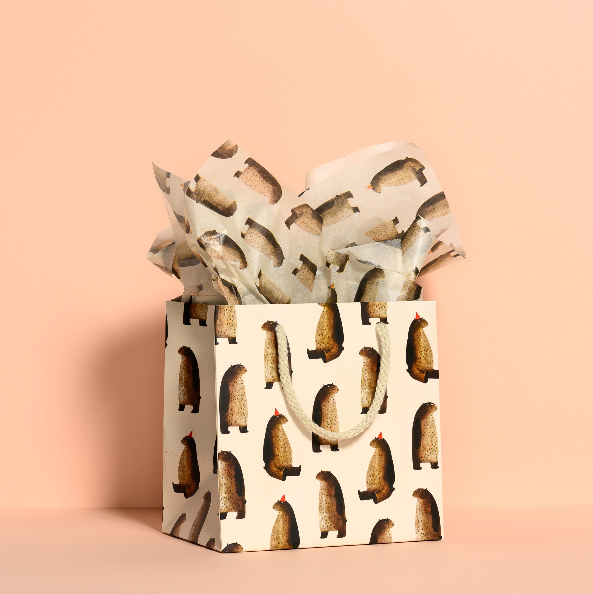 Party Bear tissue paper