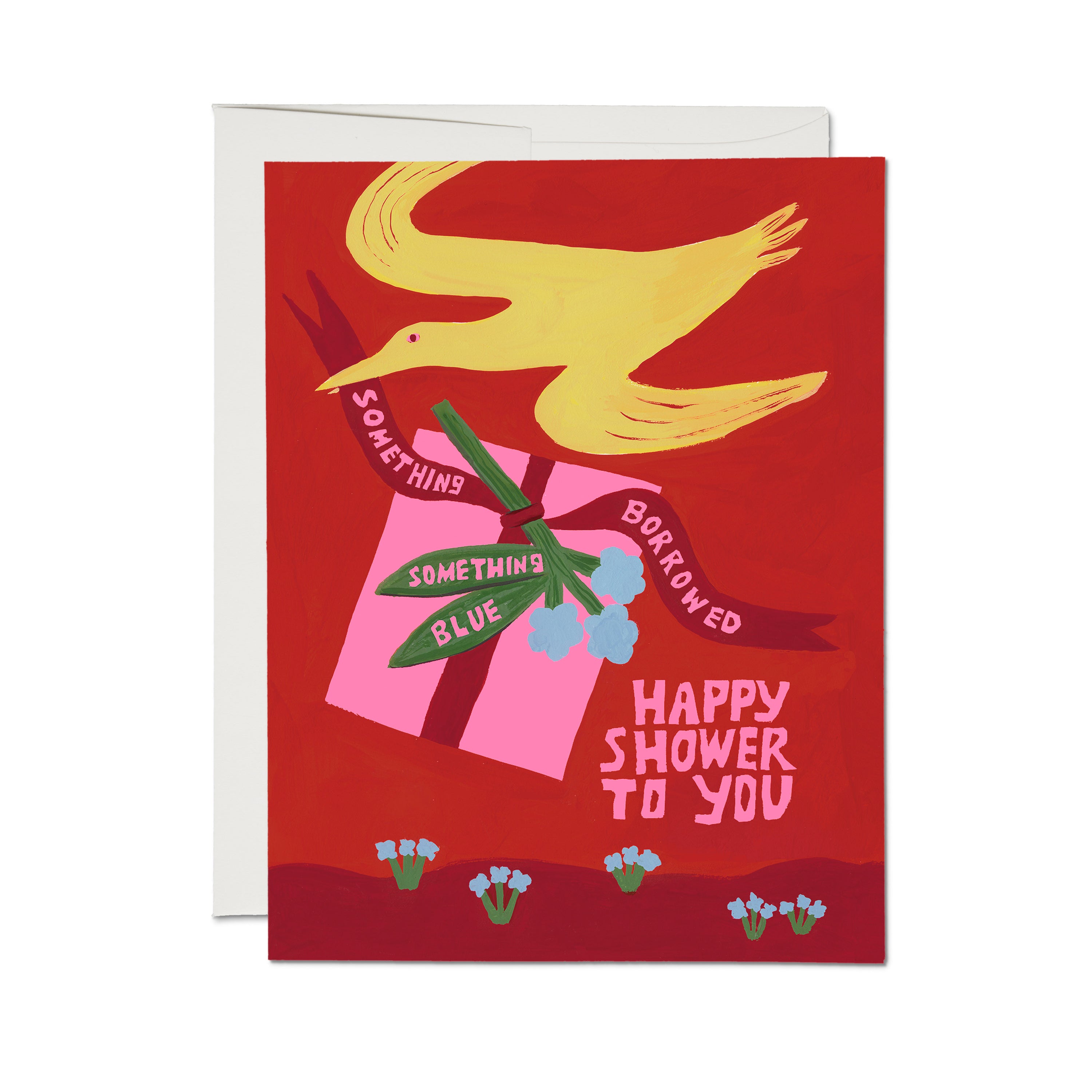 Something Borrowed greeting card Single