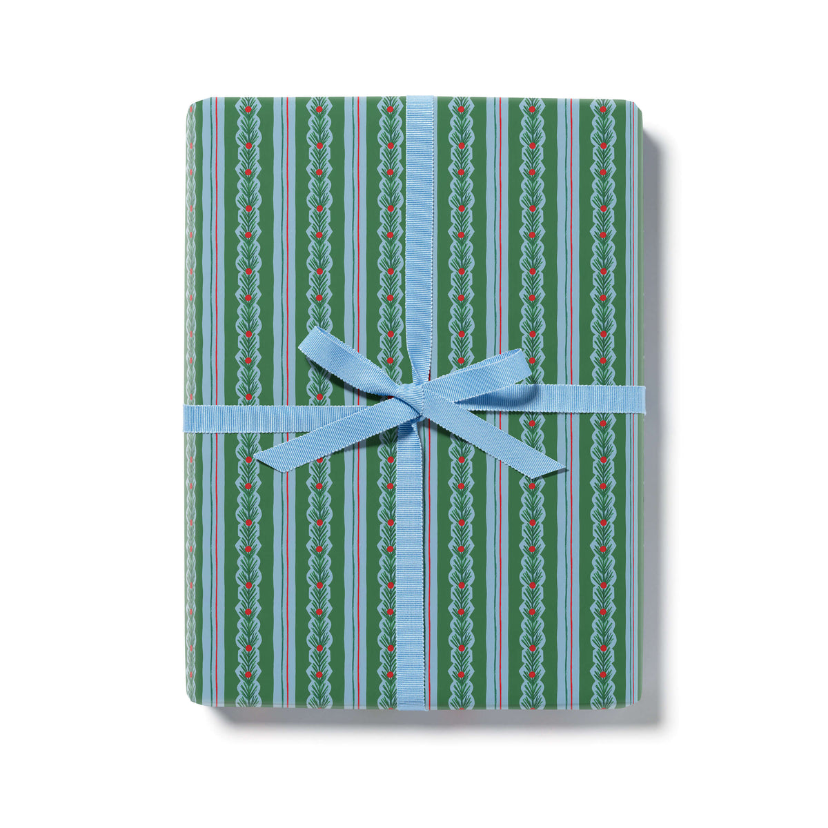 Cedar and Berry Stripe 10 ft wrap roll