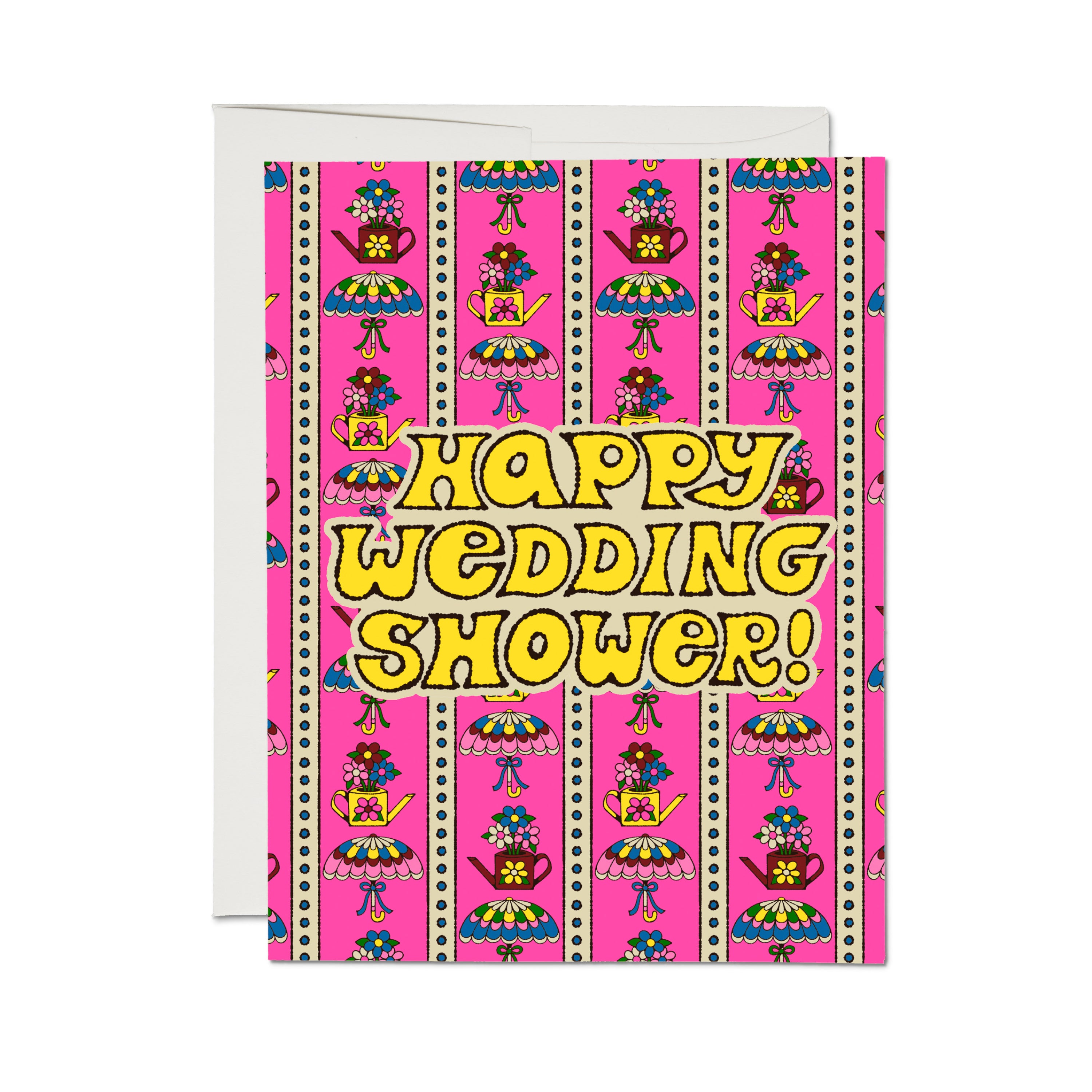 Wedding Shower Wishes greeting card Single