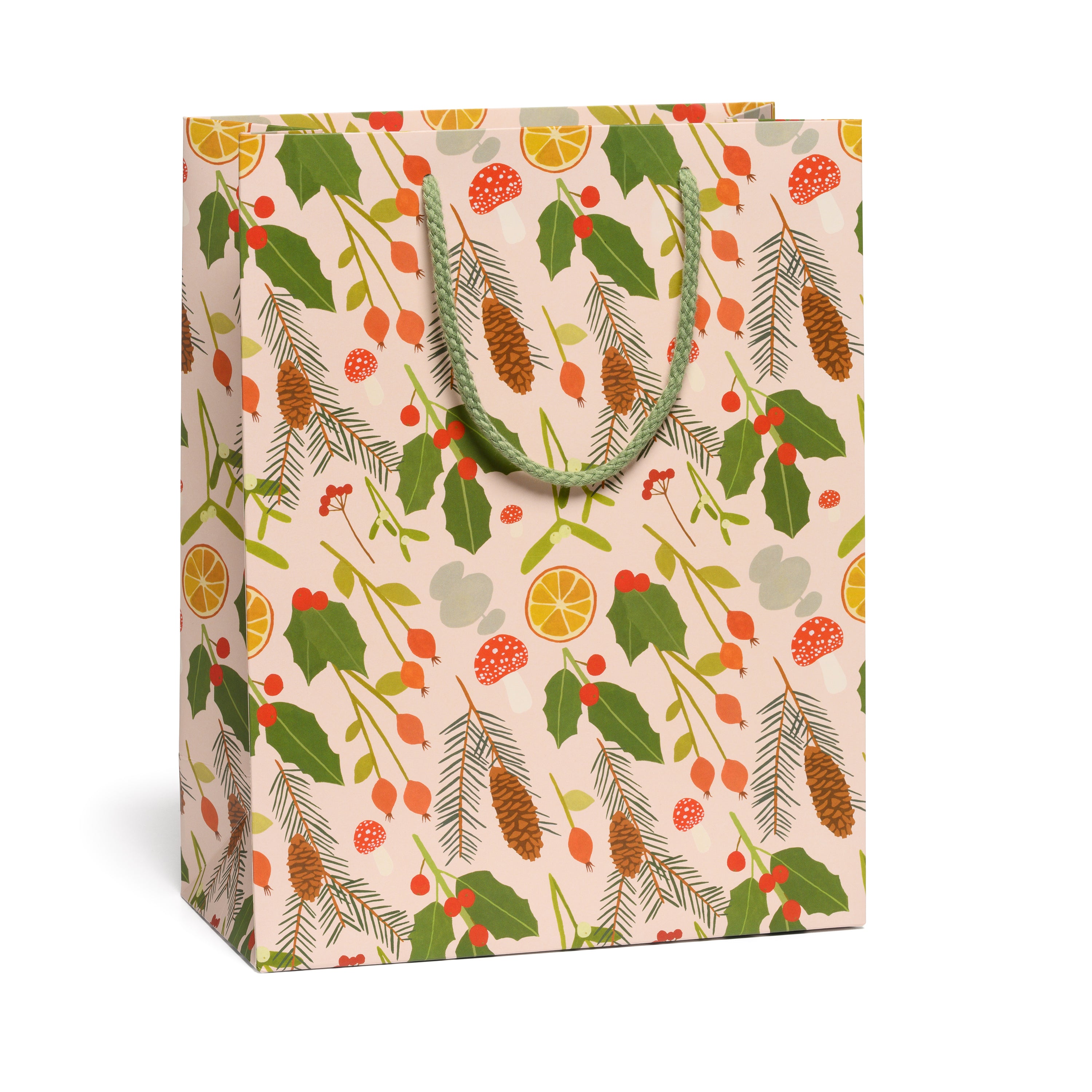 Holiday Greens gift bags