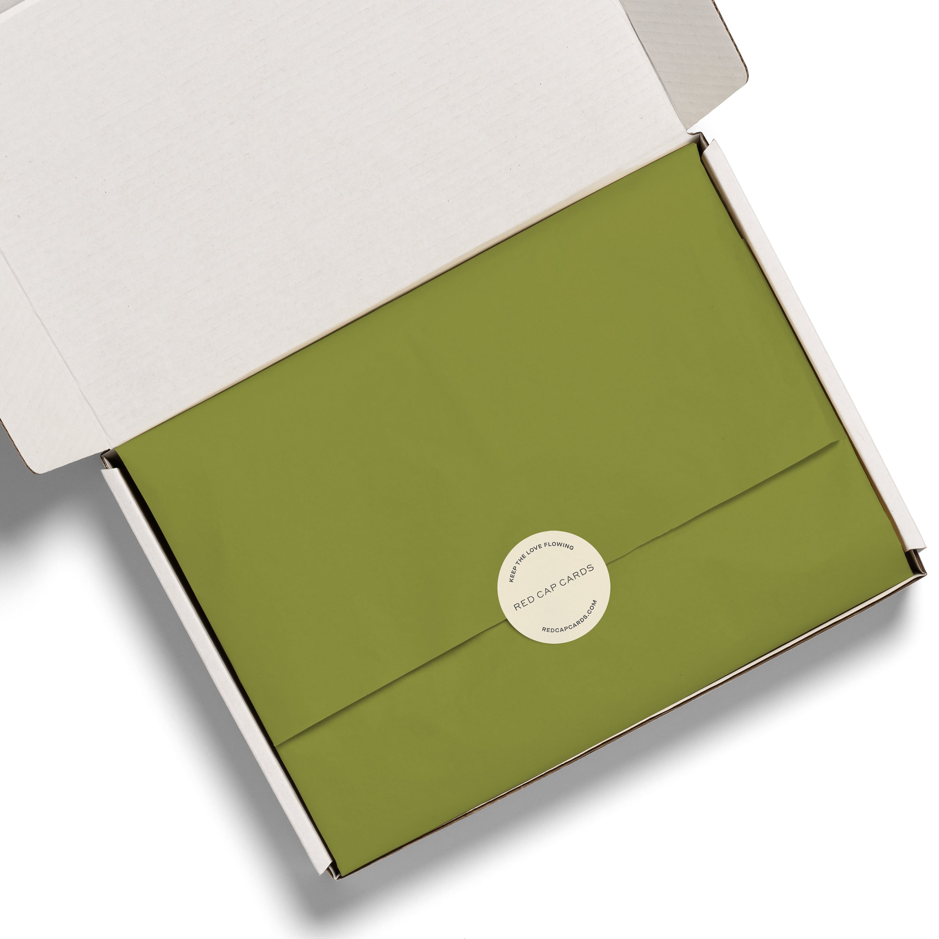 Chartreuse tissue paper