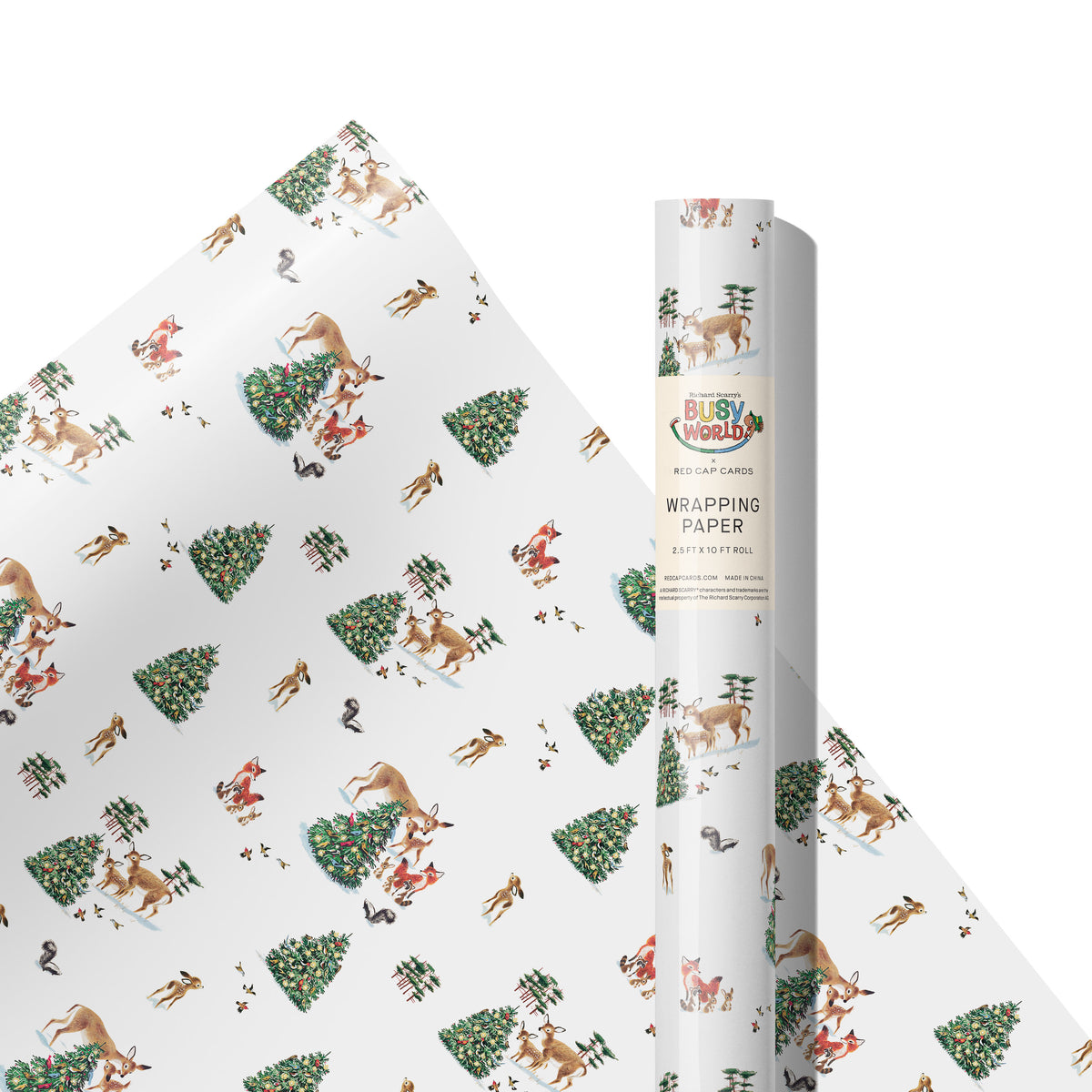 Peaceful Critters 10 ft wrap roll