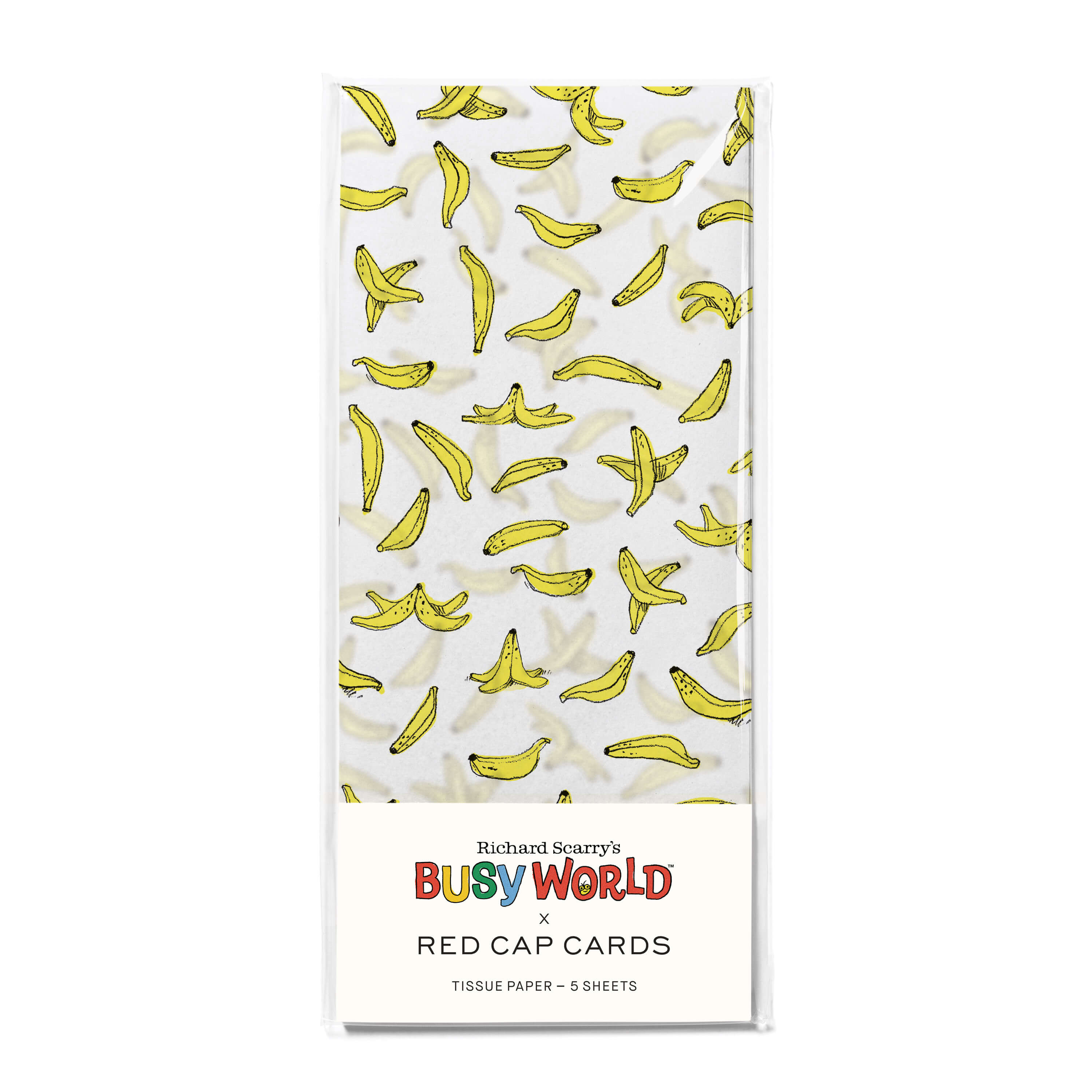 Banana Gorilla tissue paper 5 Sheets